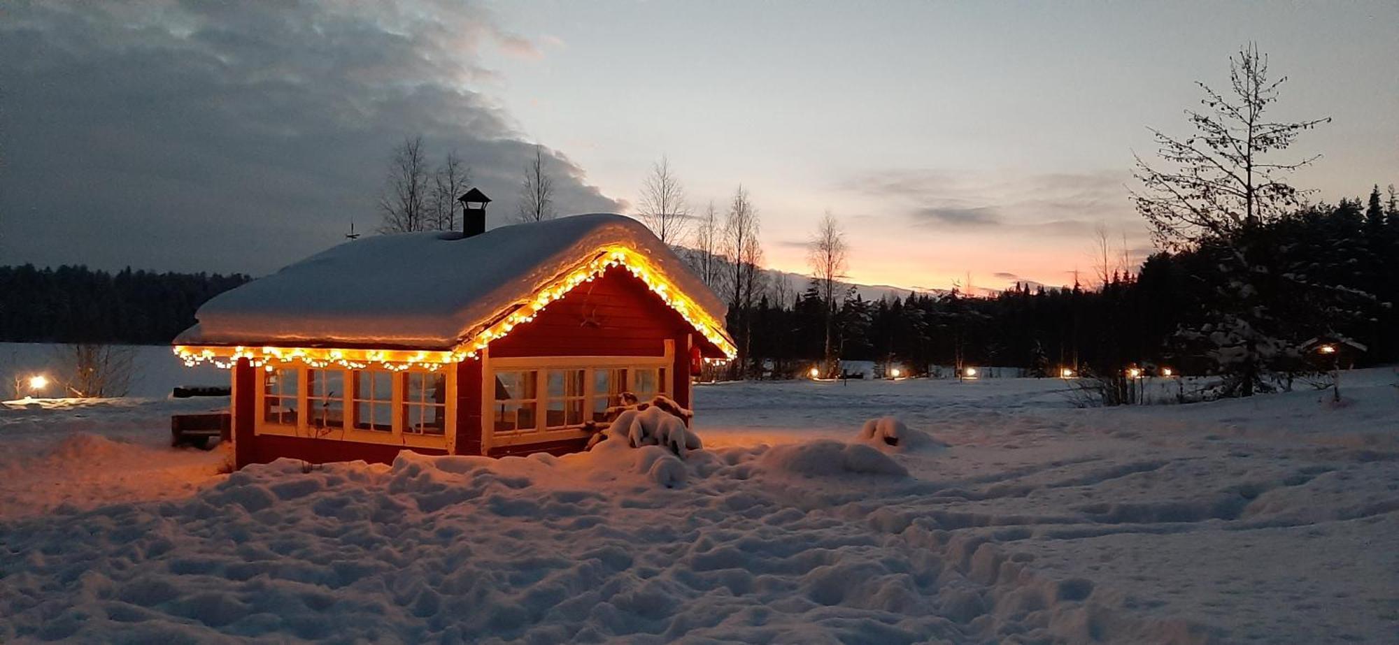 Korvala Log Cabins ภายนอก รูปภาพ